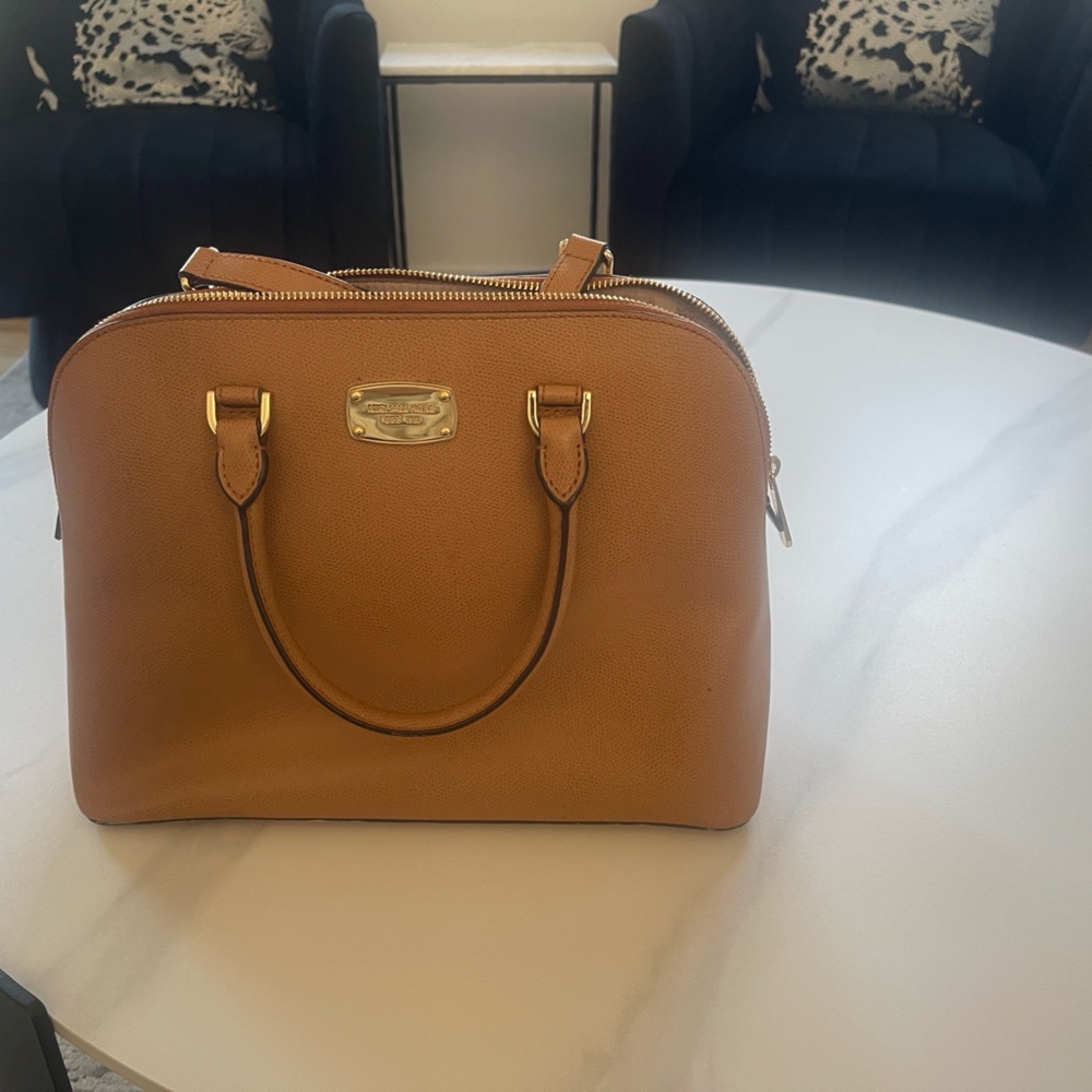 MICHAEL Michael Kors Tan Satchel